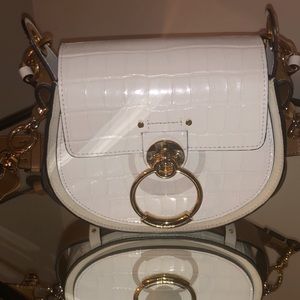 Chloe Tess Croc embossed leather SOLD